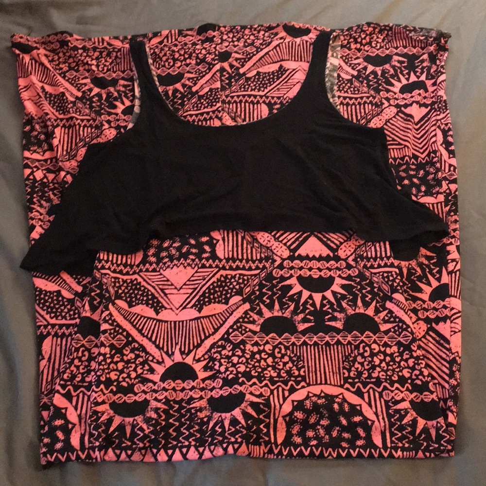 Women’s Aztec Pattern Maxi Dress